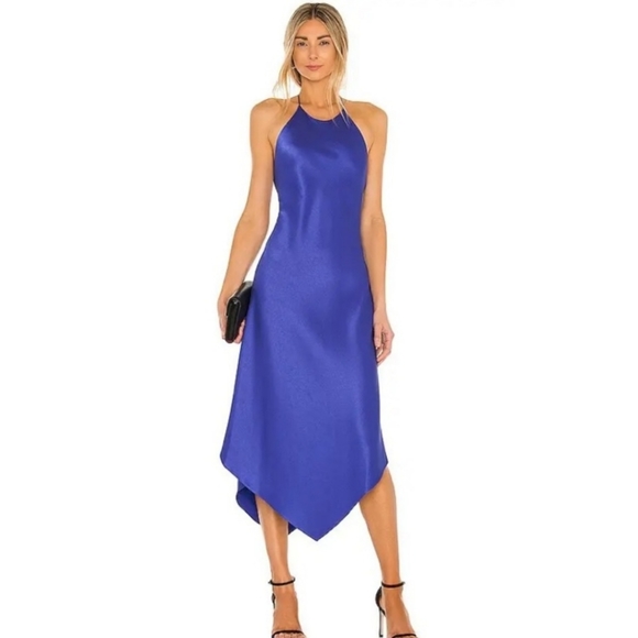 Alice + Olivia Dresses & Skirts - Alice +Olivia Francine Dress Midi Cobalt Blue New With Tags Size 2